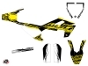 Husqvarna TC 50 Dirt Bike Eraser Fluo Graphic Kit Yellow