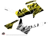 Polaris 850 Sportsman Touring ATV Eraser Fluo Graphic Kit Yellow