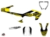 Kit Déco Moto Cross Eraser Fluo Husqvarna TC 65 Jaune