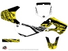 Kawasaki 65 KX Dirt Bike Eraser Fluo Graphic Kit Yellow