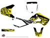 Kawasaki 65 KX Dirt Bike Eraser Fluo Graphic Kit Yellow