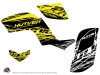 Kit Déco Quad Eraser Fluo Yamaha 660 Raptor Jaune