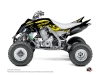 Kit Déco Quad Eraser Fluo Yamaha 660 Raptor Jaune