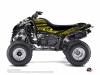 Kit Déco Quad Eraser Fluo Kawasaki 700 KFX Jaune