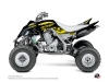 Kit Déco Quad Eraser Fluo Yamaha 700 Raptor Jaune