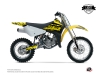 Kit Déco Moto Cross Eraser Fluo Suzuki 85 RM Jaune LIGHT