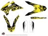 Kit Déco Moto Cross Eraser Fluo KTM 85 SX Jaune LIGHT