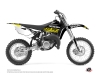 Yamaha 85 YZ Dirt Bike Eraser Fluo Graphic Kit Yellow