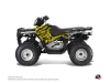 Kit Déco Quad Eraser Fluo Polaris 90 Sportsman Jaune