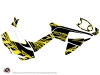 Can Am DS 90 ATV Eraser Fluo Graphic Kit Yellow