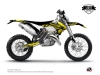 Kit Déco Moto Cross Eraser Fluo KTM EXC-EXCF Jaune LIGHT