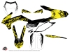 KTM EXC-EXCF Dirt Bike Eraser Fluo Graphic Kit Yellow