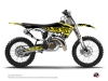 Kit Déco Moto Cross Eraser Fluo Husqvarna FC 350 Jaune