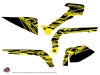 Can Am Outlander 1000 ATV Eraser Fluo Graphic Kit Yellow