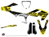 Husqvarna TC 125 Dirt Bike Eraser Fluo Graphic Kit Yellow