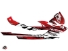 Yamaha GP 1800 Jet-Ski Eraser Graphic Kit Red White