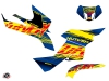 Kit Déco Quad Eraser Suzuki King Quad 500 Bleu Jaune