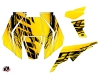 Can Am Maverick UTV Eraser Graphic Kit Yellow
