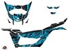 Kit Déco SSV Eraser Can Am Maverick X3 Noir Bleu