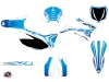 TM MX 250 FI Dirt Bike Eraser Graphic Kit Blue