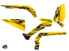 Can Am Outlander 1000 ATV Eraser Graphic Kit Yellow