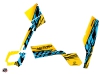 Can Am Outlander 400 MAX ATV Eraser Graphic Kit Yellow Blue