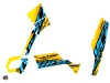Can Am Outlander 400 XTP ATV Eraser Graphic Kit Yellow Blue