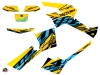 Kit Déco Quad Eraser Can Am Outlander 500-650-800 XTP Jaune Bleu