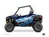 Kit Déco Portes Origine Eraser SSV Polaris RZR 900S/1000/Turbo 2015-2017 Bleu