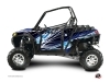 Kit Déco Portes Suicide Pro Armor Eraser SSV Polaris RZR 570/800/900 2008-2014 Bleu