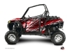 Kit Déco Portes Suicide Pro Armor Eraser SSV Polaris RZR 570/800/900 2008-2014 Rouge Blanc