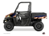 Polaris Ranger 570 UTV Eraser Graphic Kit Blue Orange