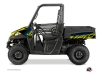 Polaris Ranger 570 UTV Eraser Graphic Kit Neon Blue