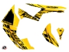 Can Am Renegade ATV Eraser Graphic Kit Yellow