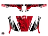 Yamaha Rhino UTV Eraser Graphic Kit Red White