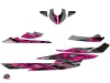Seadoo RXT-GTX Jet-Ski Eraser Graphic Kit Grey Pink