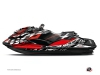 Seadoo RXT-GTX Jet-Ski Eraser Graphic Kit Red White