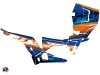 Polaris RZR 1000 UTV Eraser Graphic Kit Blue Orange