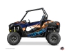 Kit Déco SSV Eraser Polaris RZR 900 Bleu Orange