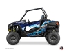 Polaris RZR 900 UTV Eraser Graphic Kit Blue