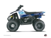 Polaris Scrambler 500 ATV Eraser Graphic Kit Blue