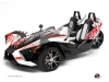 Polaris Slingshot Roadster Eraser Graphic Kit Black Red