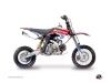 YCF SP Dirt Bike Eraser Graphic Kit Red Blue