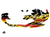 Seadoo Spark Jet-Ski Eraser Graphic Kit Red Yellow