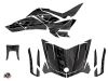 Can Am Spyder F3 Limited Roadster Eraser Graphic Kit Black Grey 