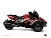 Kit Déco Hybride Eraser Can Am Spyder RS Rouge Blanc