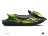 Kawasaki STX 15F Jet-Ski Eraser Graphic Kit Black Green