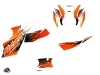 Kit Déco Moto Eraser KTM Super Duke 990 Orange Noir