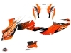 Kit Déco Moto Eraser KTM Super Duke 990 R Orange Noir