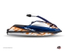 Kit Déco Jet-Ski Eraser Yamaha Superjet Bleu Orange